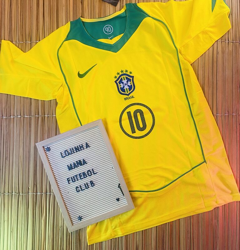 Camisa Brasil Nike RETRO I Torcedor