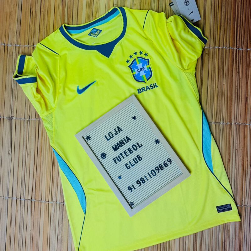Camisa Brasil Nike I 2026/27 Torcedor Feminino